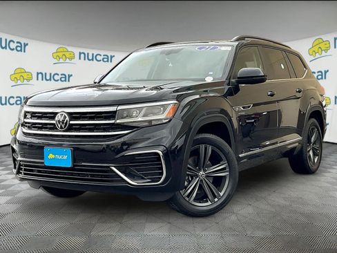 Used 2021 Volkswagen Atlas SE w/ Panoramic Sunroof Package AWD/4WD image 3