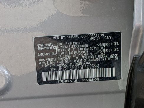 Used 2025 Subaru Forester Limited AWD/4WD image 26