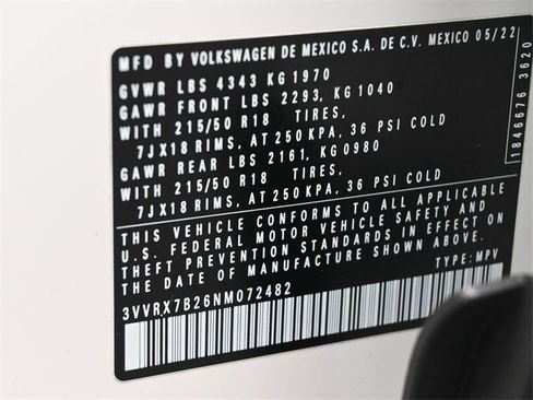 Used 2022 Volkswagen Taos SE image 20