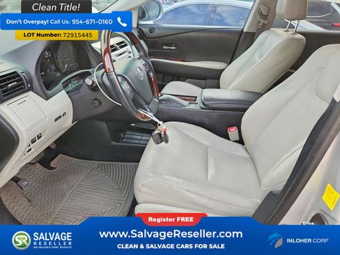 Used 2011 Lexus RX 450h 2WD w/ Premium Pkg image 9