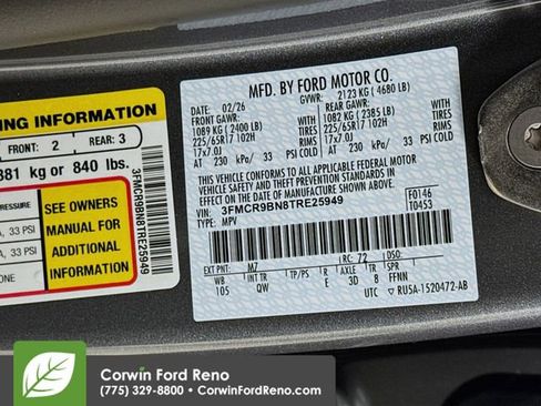 New 2026 Ford Bronco Sport Big Bend AWD/4WD image 31