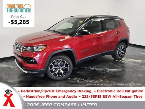 New 2026 Jeep Compass Limited AWD/4WD image 1