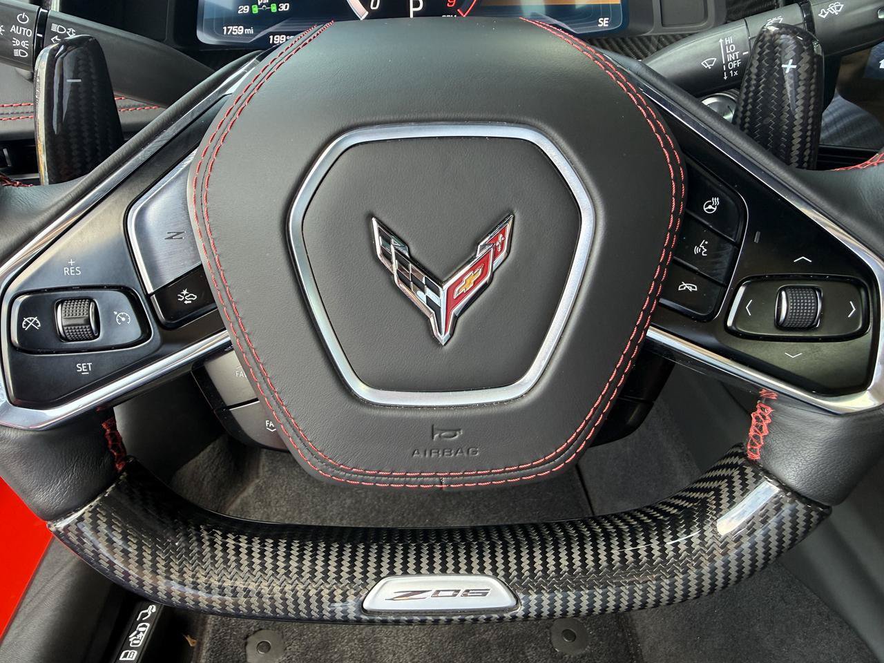 Used 2024 Chevrolet Corvette Z06 Coupe w/ 3LZ w/ Stealth Interior Trim Package RWD image 22