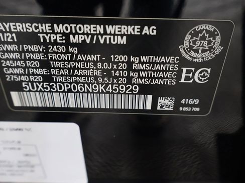 Used 2022 BMW X3 xDrive30i AWD/4WD image 49
