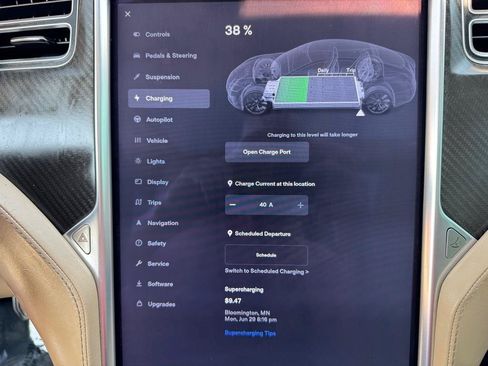 Used 2015 Tesla Model S 85D AWD/4WD image 39