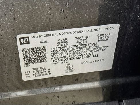 Used 2021 Chevrolet Equinox LT AWD/4WD image 30