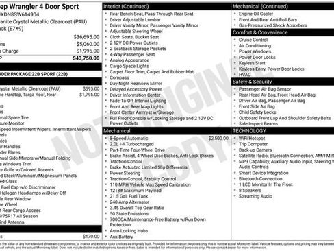Used 2025 Jeep Wrangler Unlimited Sport AWD/4WD image 11