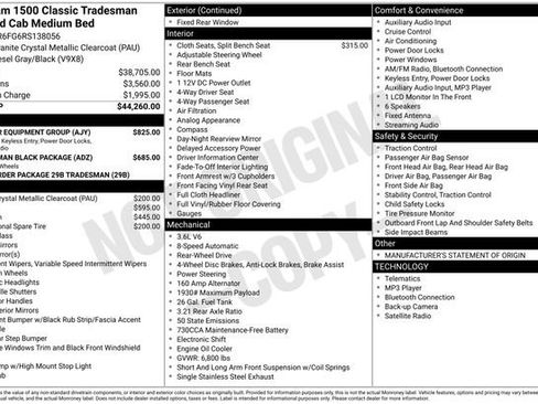 Used 2024 RAM 1500 Tradesman w/ Popular Equipment Group image 32