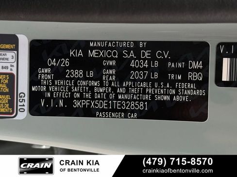 New 2026 Kia K4 GT-Line Turbo FWD image 35