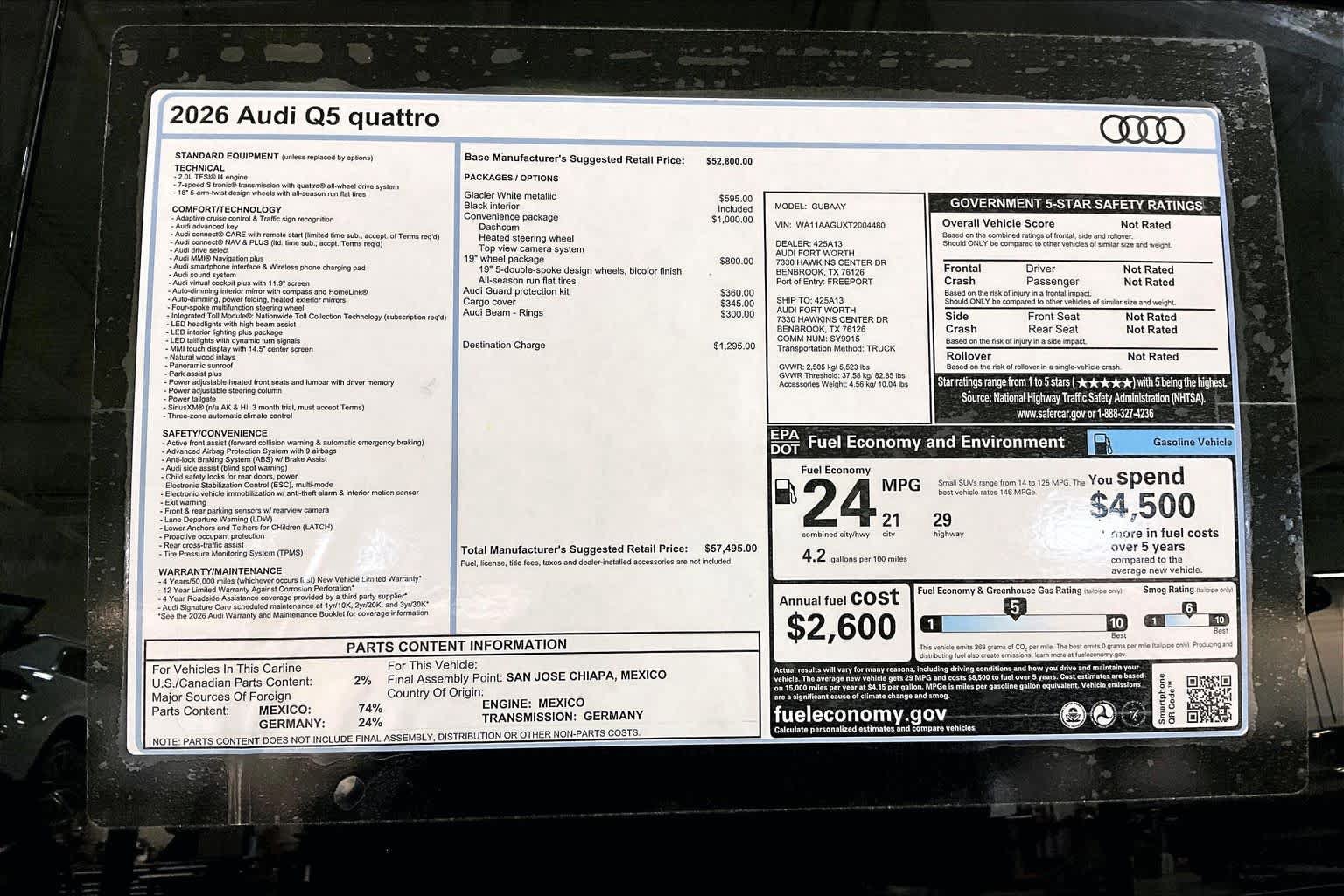 Used 2026 Audi Q5 Premium AWD/4WD image 16