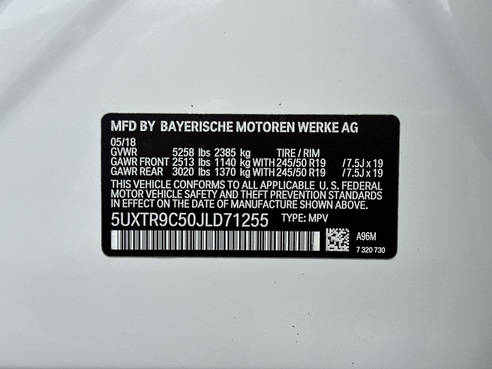 Used 2018 BMW X3 xDrive30i AWD/4WD image 14