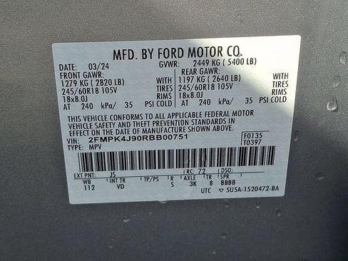 Used 2024 Ford Edge SEL AWD/4WD image 27