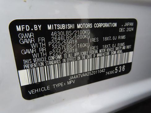 New 2025 Mitsubishi Eclipse Cross LE image 26