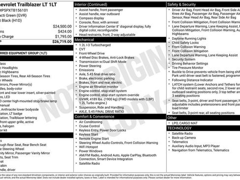New 2026 Chevrolet TrailBlazer LT image 4