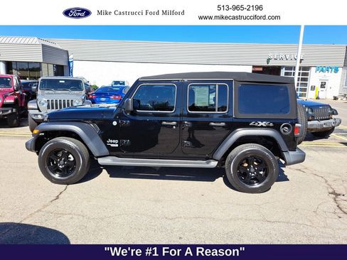Used 2021 Jeep Wrangler Unlimited Sport image 2