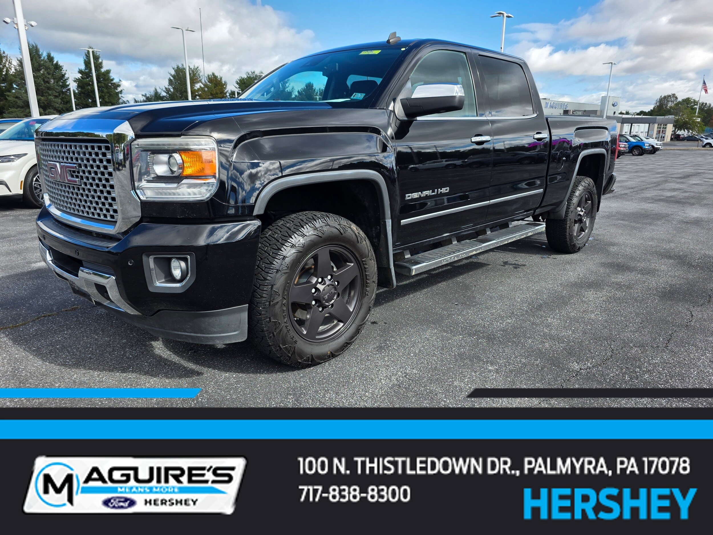Used 2015 GMC Sierra 2500 Denali w/ Duramax Plus Package AWD/4WD image 1
