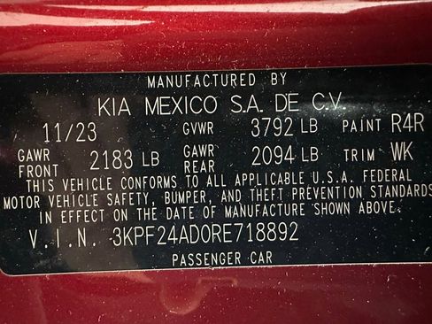 Used 2024 Kia Forte LXS image 11