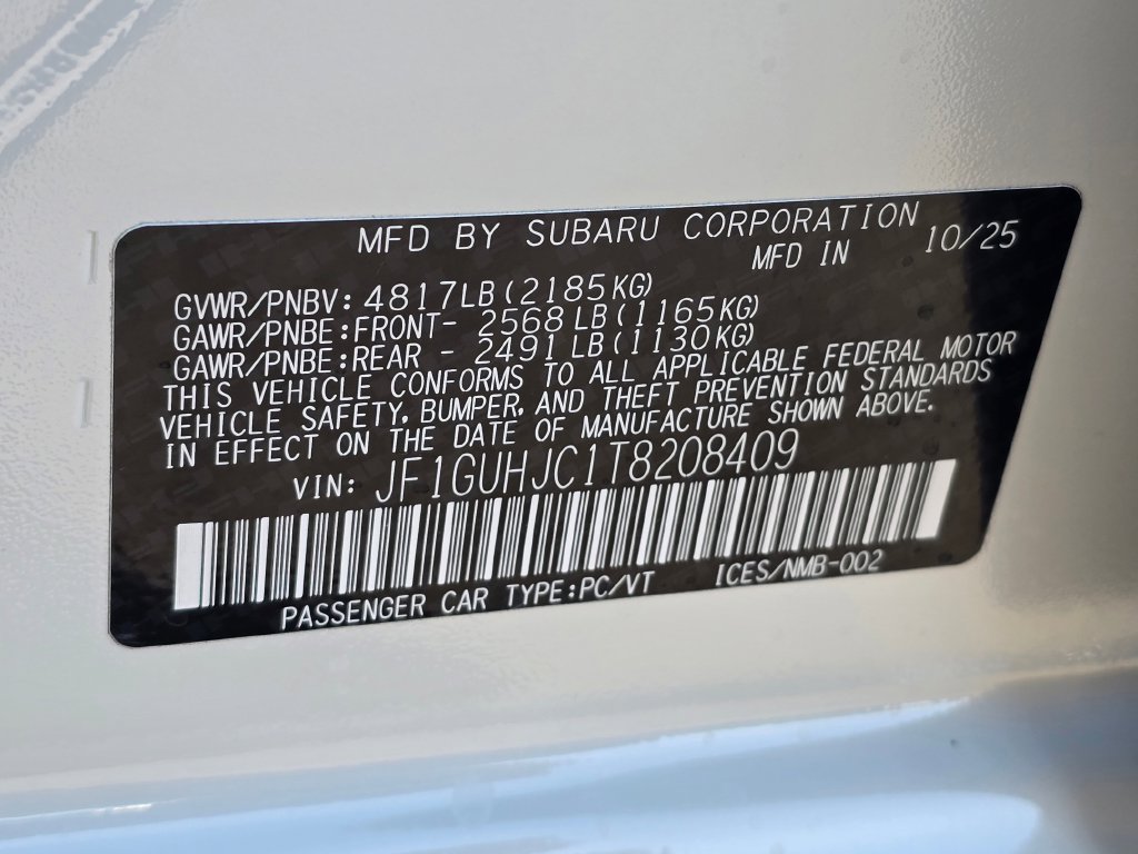 Used 2026 Subaru Impreza RS AWD/4WD image 32