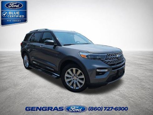 Certified 2022 Ford Explorer Limited w/ Equipment Group 301A AWD/4WD image 1
