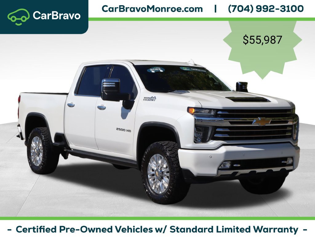 Certified 2022 Chevrolet Silverado 2500 High Country w/ Z71 Off-Road Package AWD/4WD image 9