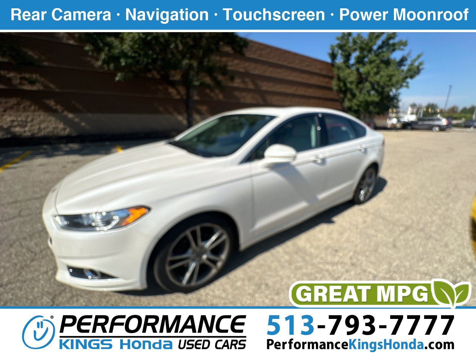 Used 2015 Ford Fusion Titanium FWD image 1
