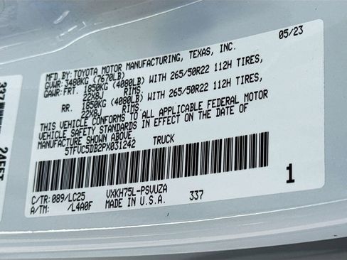 Used 2023 Toyota Tundra Capstone image 42