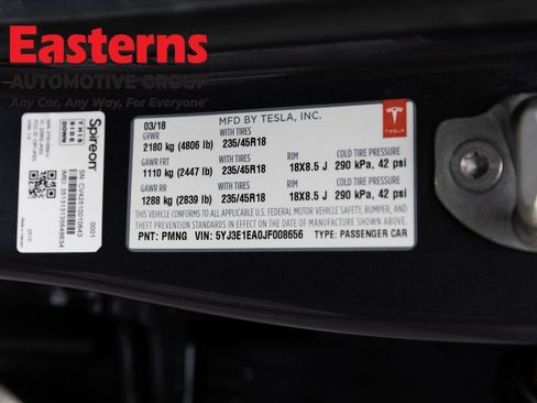 Used 2018 Tesla Model 3 Long Range RWD image 30