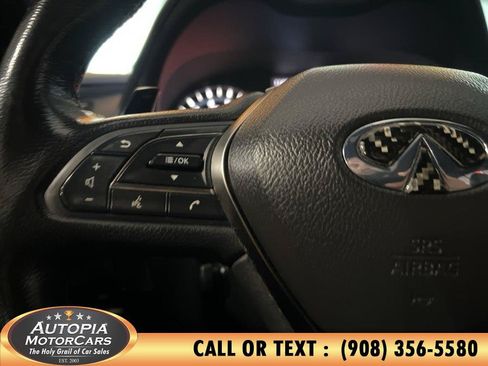 Used 2019 INFINITI Q50 Red Sport 400 w/ Sensory Package AWD/4WD image 22