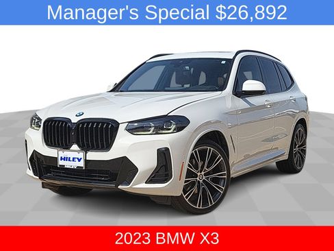 Used 2023 BMW X3 xDrive30i w/ M Sport Package AWD/4WD image 1