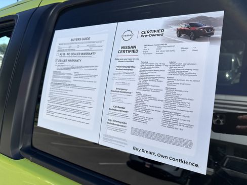 Certified 2026 Nissan Frontier PRO-4X w/ Pro Premium Package AWD/4WD image 11
