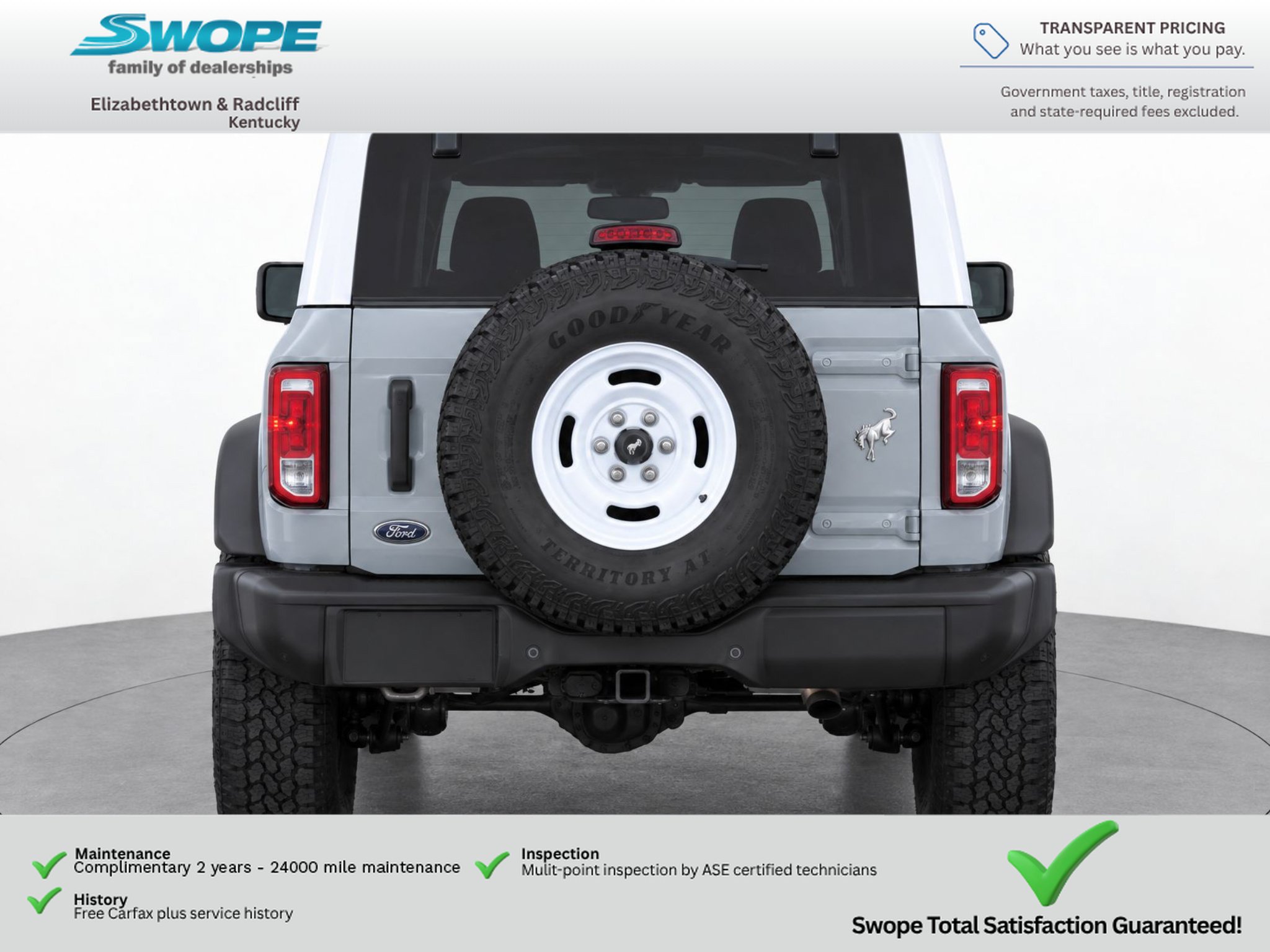 New 2026 Ford Bronco Heritage Edition AWD/4WD image 6