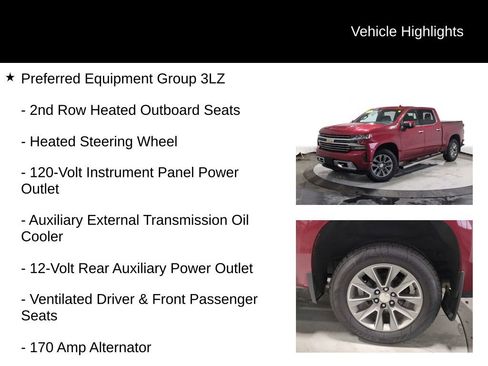 Used 2019 Chevrolet Silverado 1500 High Country w/ Technology Package image 32