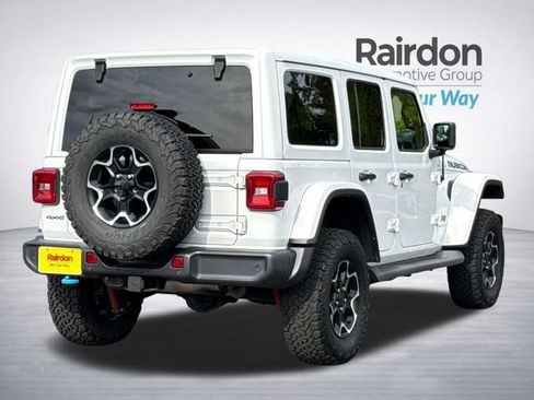 Used 2021 Jeep Wrangler Unlimited Rubicon 4xe w/ Cold Weather Group AWD/4WD image 6