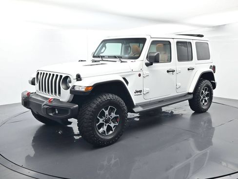 Used 2021 Jeep Wrangler Unlimited Rubicon w/ Cold Weather Group AWD/4WD image 1