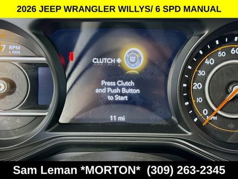 New 2026 Jeep Wrangler Willys image 12