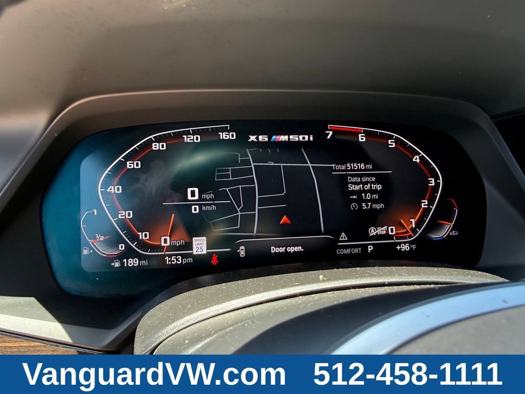 Used 2023 BMW X6 M50i w/ Executive Package AWD/4WD image 22
