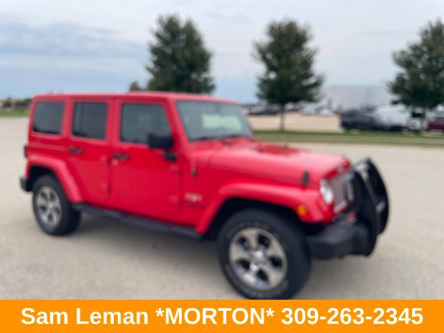 Used 2017 Jeep Wrangler Unlimited Sahara w/ Connectivity Group AWD/4WD image 1