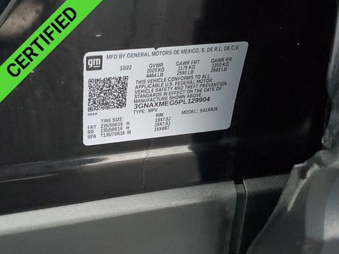 Certified 2023 Chevrolet Equinox RS w/ LPO, Floor Liner Package image 32