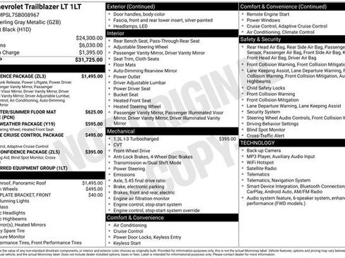 Used 2025 Chevrolet TrailBlazer LT w/ Convenience Package FWD image 12