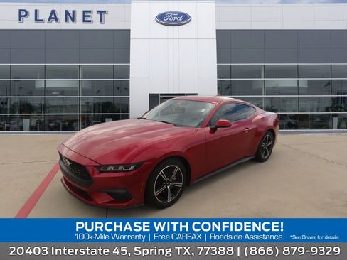 Certified 2024 Ford Mustang Coupe RWD image 1