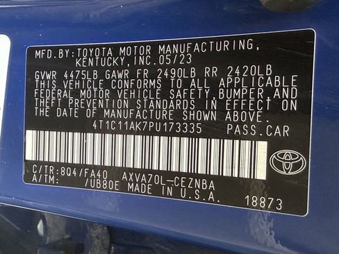 Certified 2023 Toyota Camry LE image 30