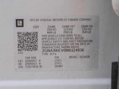 Used 2021 Chevrolet Equinox LT FWD image 34