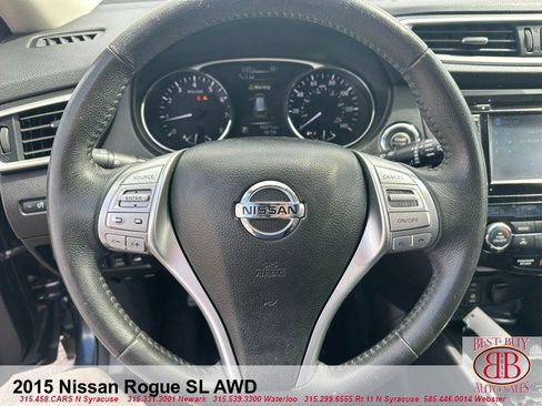 Used 2015 Nissan Rogue SL w/ SL Premium Package AWD/4WD image 14