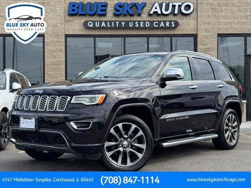 Used 2018 Jeep Grand Cherokee Overland AWD/4WD image 1