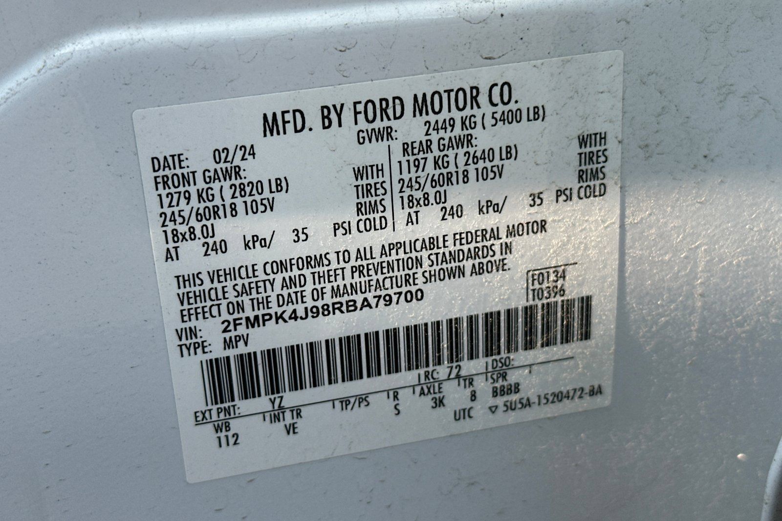 Used 2024 Ford Edge SEL AWD/4WD image 29