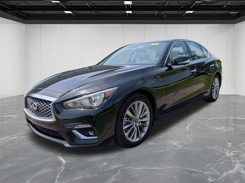 Certified 2023 INFINITI Q50 Luxe w/ Cargo Package AWD/4WD image 1