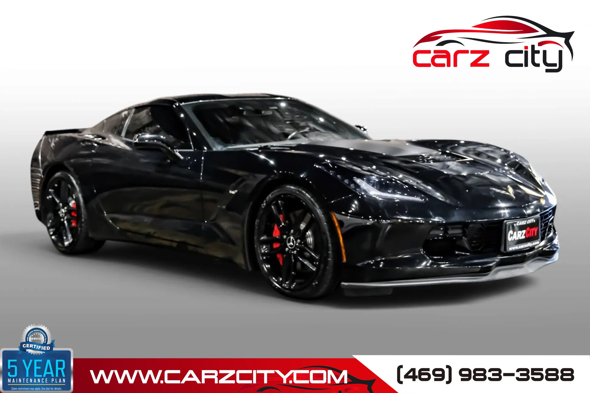 Used 2015 Chevrolet Corvette Stingray Coupe w/ 3LT Preferred Equipment Group RWD image 1