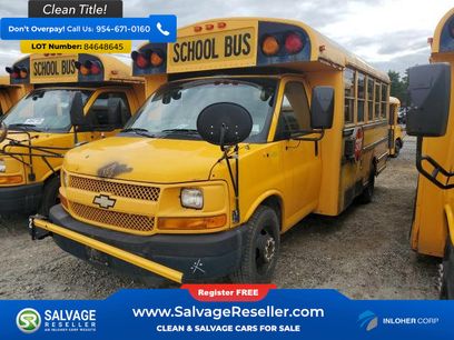 Used 2012 Chevrolet Express 3500 Extended w/ School Bus Package