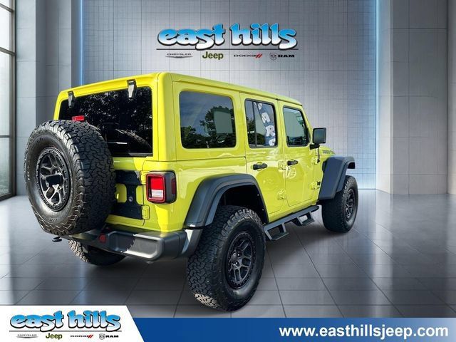 Certified 2022 Jeep Wrangler Unlimited Sport AWD/4WD image 3