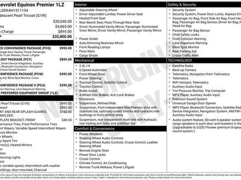 Used 2017 Chevrolet Equinox Premier w/ Enhanced Convenience Package FWD image 9